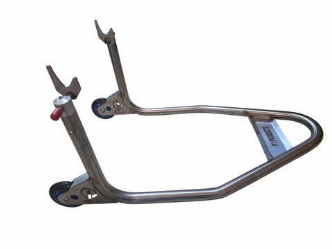 Rear Paddock Stand – Heavy-Duty Tubular Steel