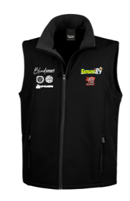 Samwise #29 Softshell Gillet - Black - Black zips