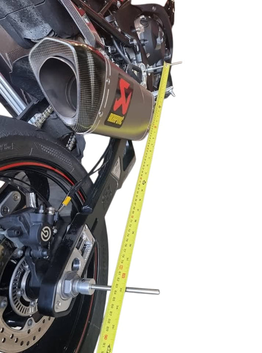 Wheel base measuring tool
