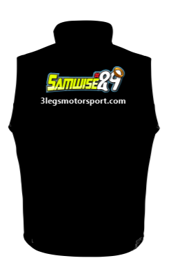 Samwise #29 Softshell Gillet - Black - Black zips